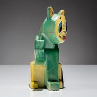 Louis Wain (English, 1860–1939) — Felix the Futurist Cat Spill Vase