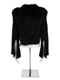 Dolce & Gabbana Fox Fur and Broadtail Jacket