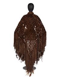 Roberto Cavalli Beaded Mink Cape