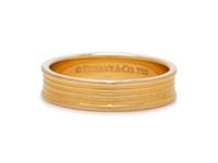 TIFFANY & CO., YELLOW GOLD RING