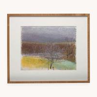 Wolf Kahn (American/German, 1927-2020) Tree at Loti and Millie's