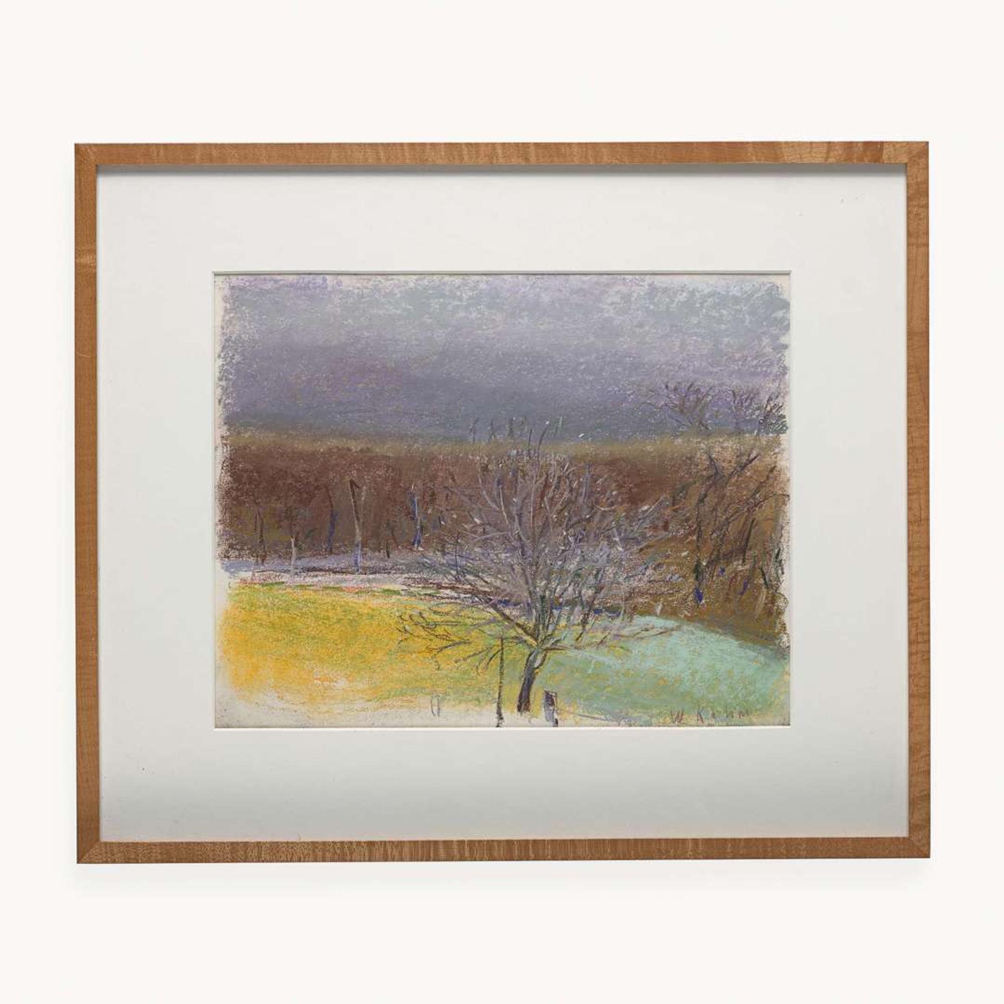 Wolf Kahn (American/German, 1927-2020) Tree at Loti and Millie's