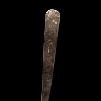 A Chinese Parcel-Gilt Silver 'Peony' Ladle, Liao Dynasty 遼 銀局部鎏金牡丹紋長勺