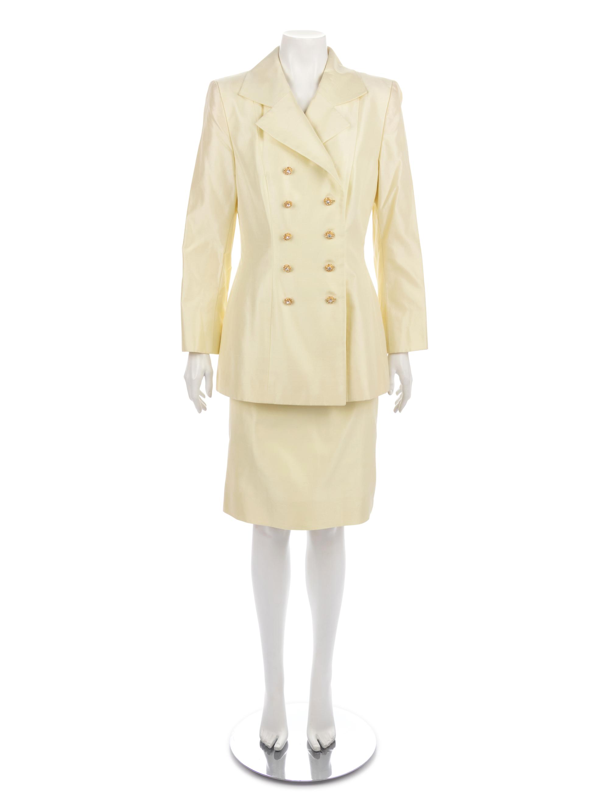 Six Designer Skirt Suits, 1990-2000s