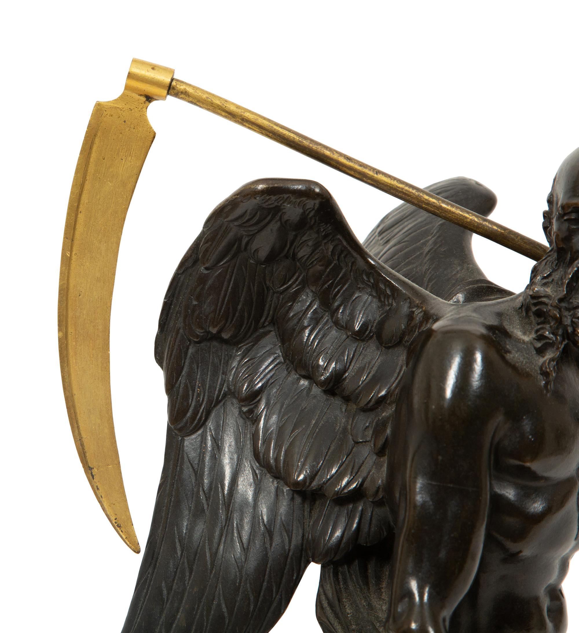 A French Bronze Figure of the Titan Kronos