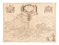[MAPS]. A pair of 17th century engraved maps, comprising: