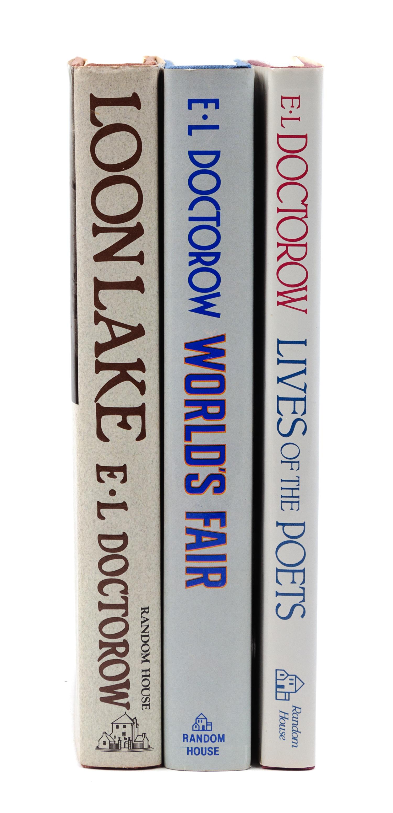 DOCTOROW, Edgar Lawrence (1931-2015) A group of 3 works, comprising: