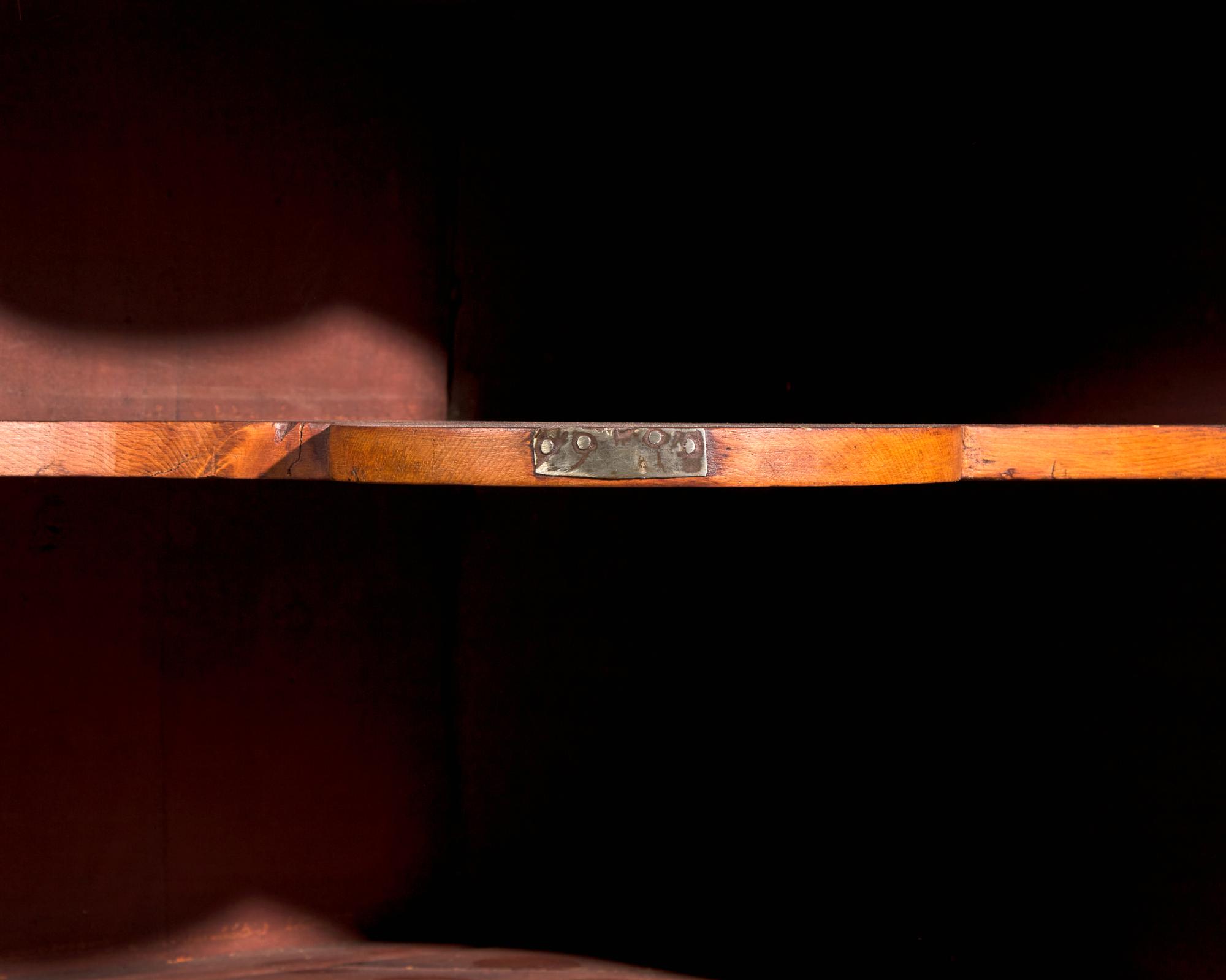A Chippendale Pine Corner Cupboard