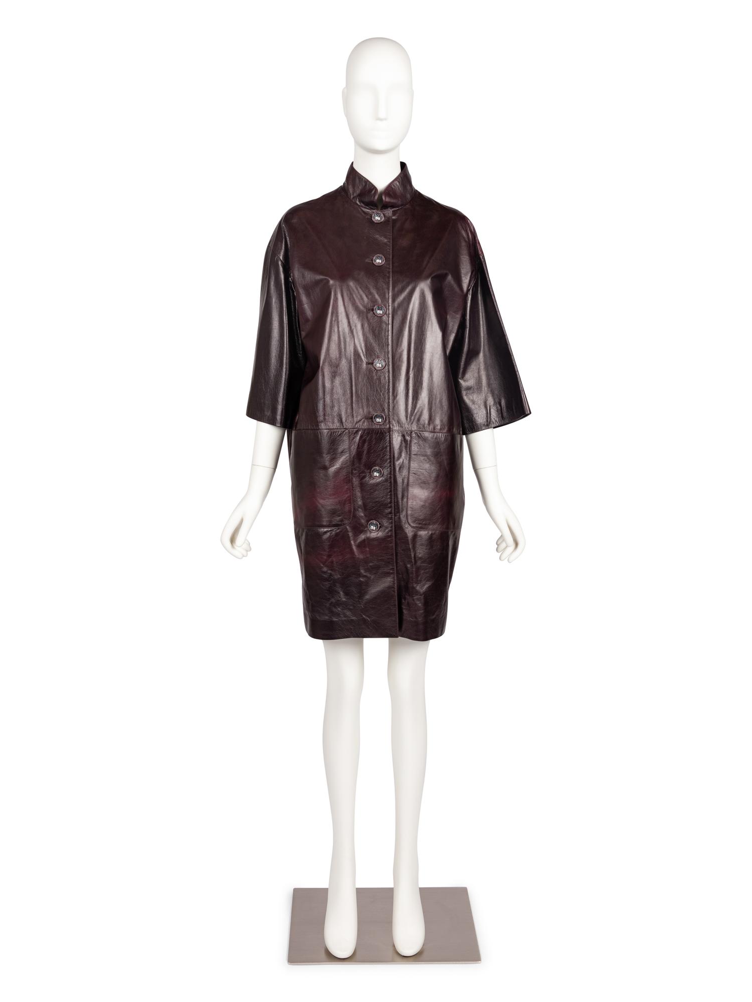 Chanel Leather Coat, Autumn 2012