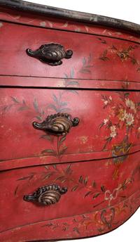 An Italian Painted Chest of Drawers