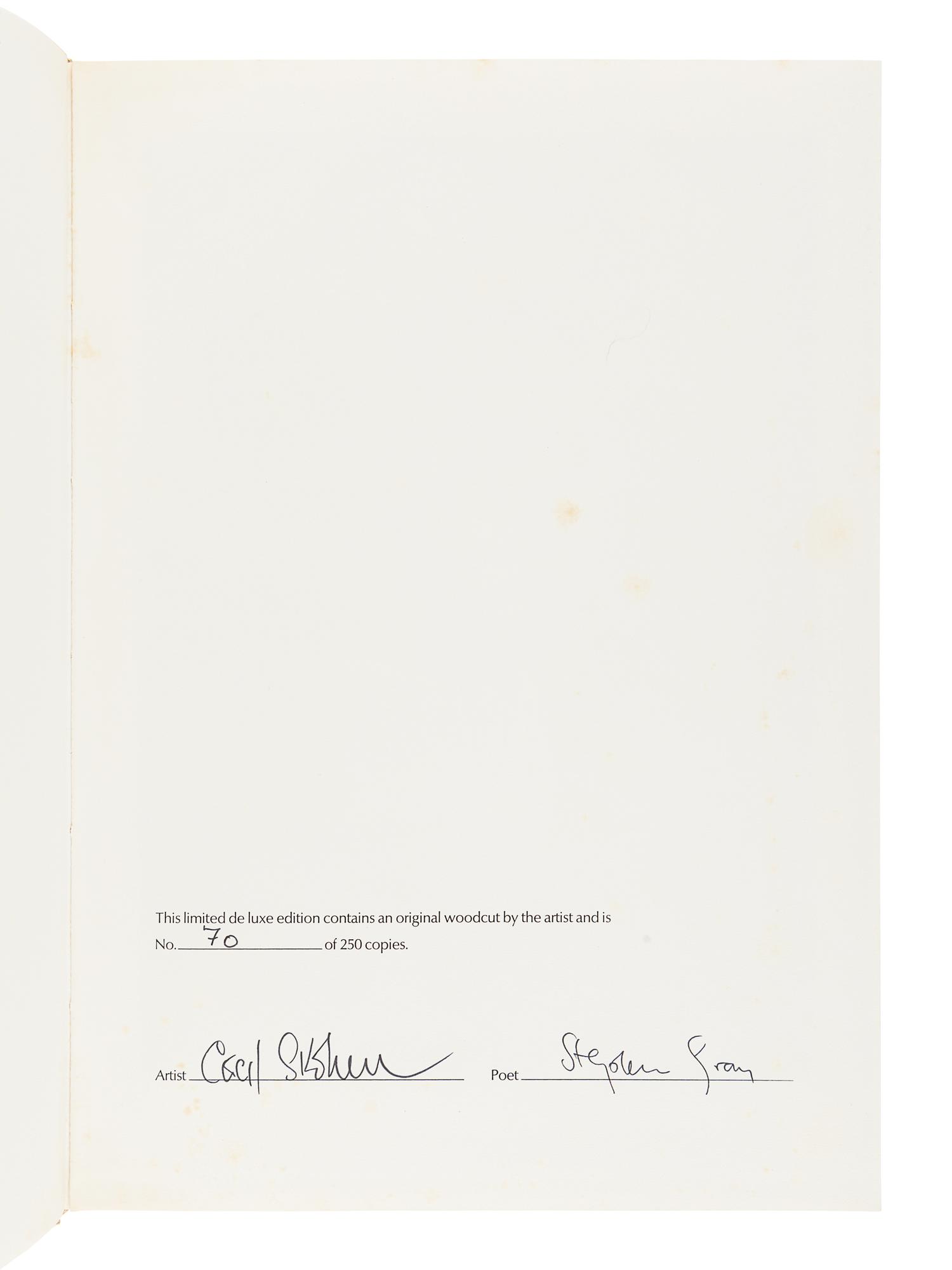 [FINE PRESS BOOKS]. A group of 5 works, comprising: