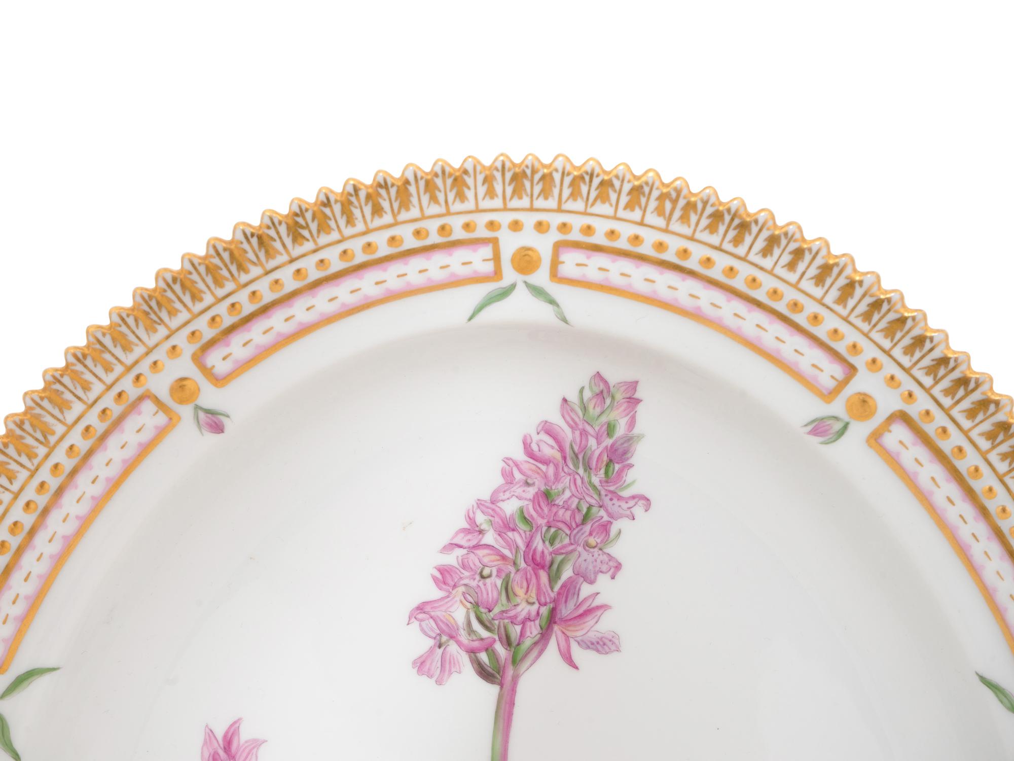 A Royal Copenhagen Flora Danica Oval Serving Platter