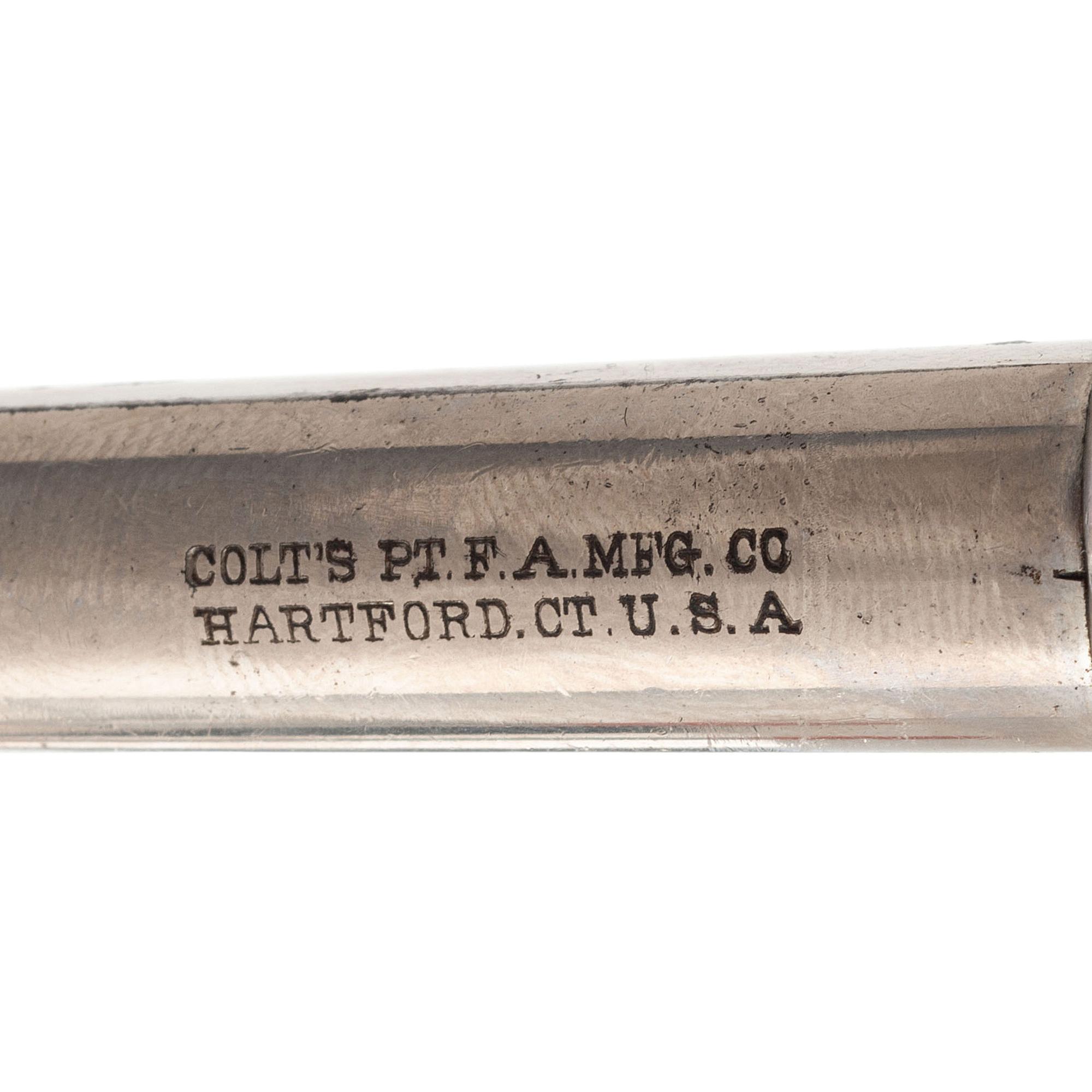 Second Model Colt New Line in .22 RF