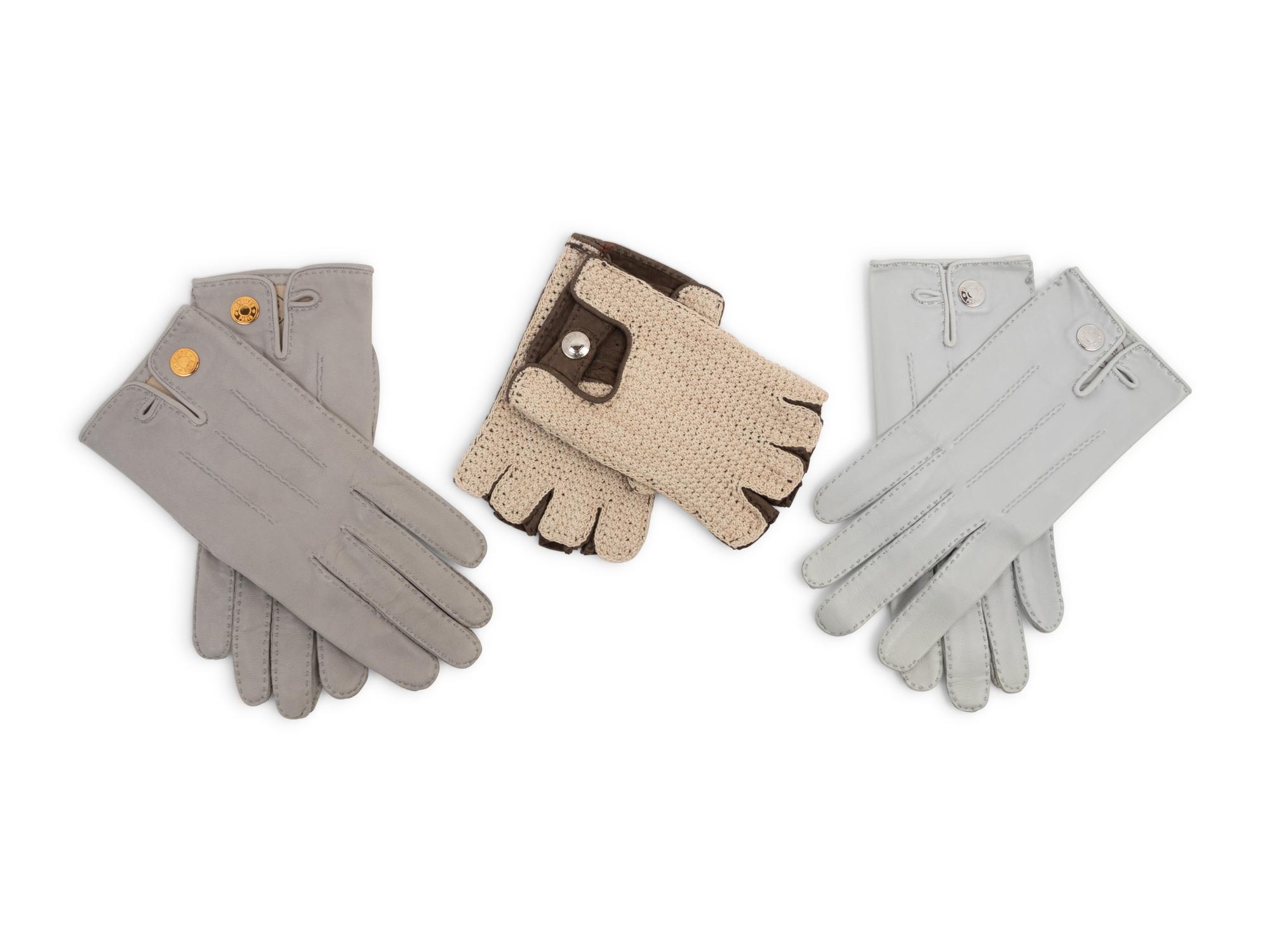Three Pairs of Hermès Gloves