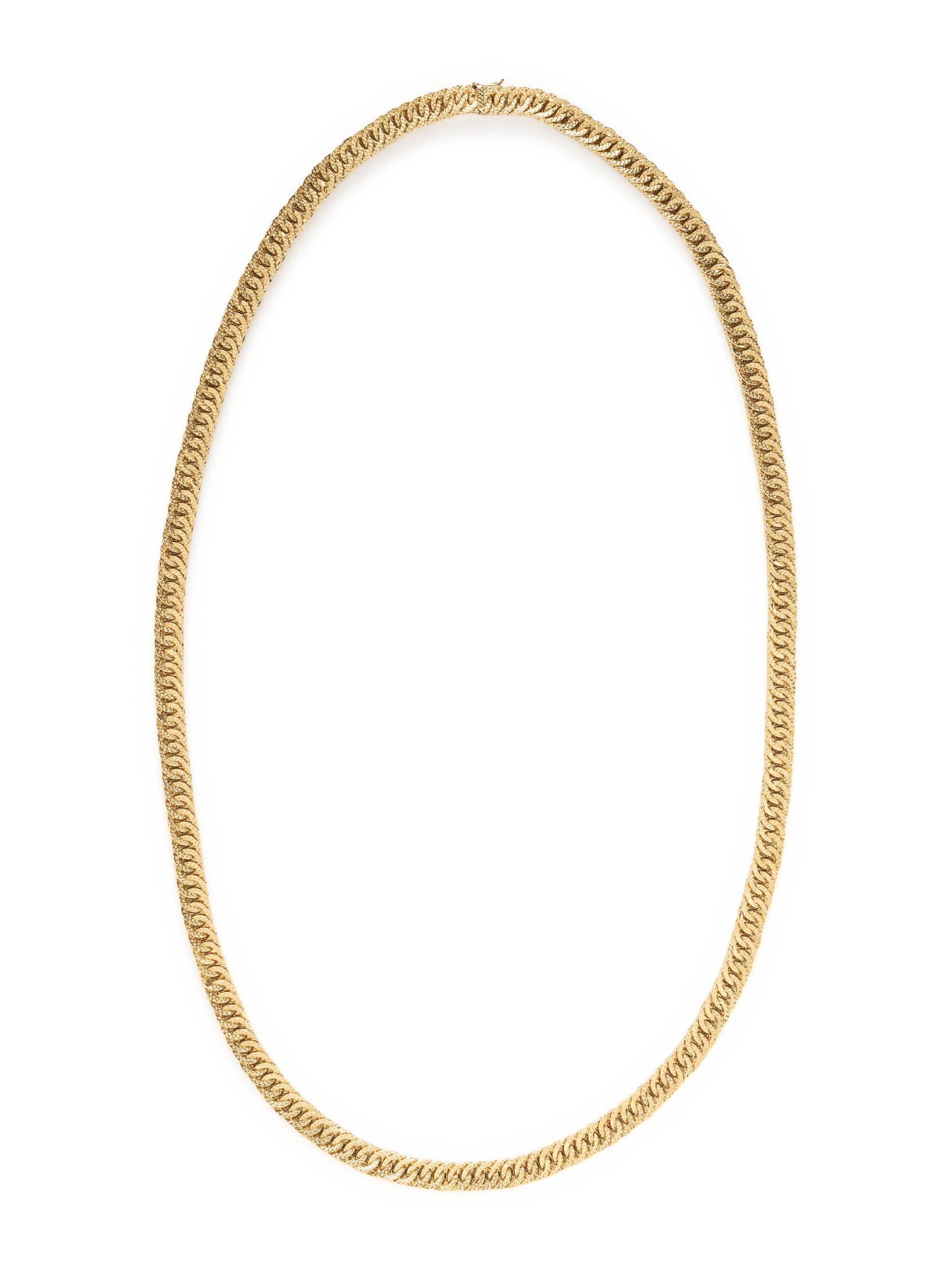 YELLOW GOLD LONG CHAIN