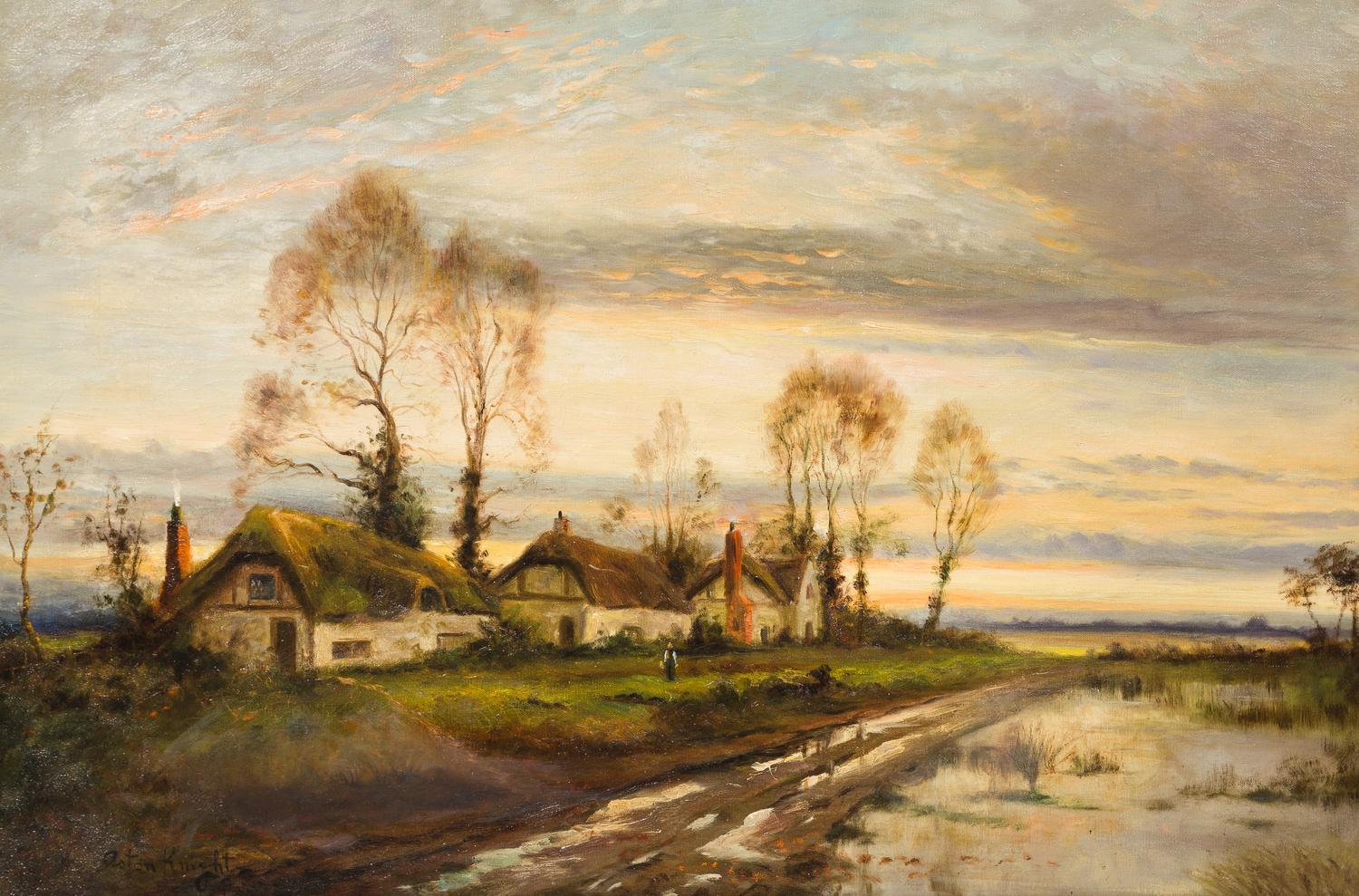 Louis Aston Knight, (American, 1873-1948), Landscape