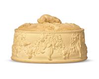 A Wedgwood Caneware Game Pie Dish and Cover