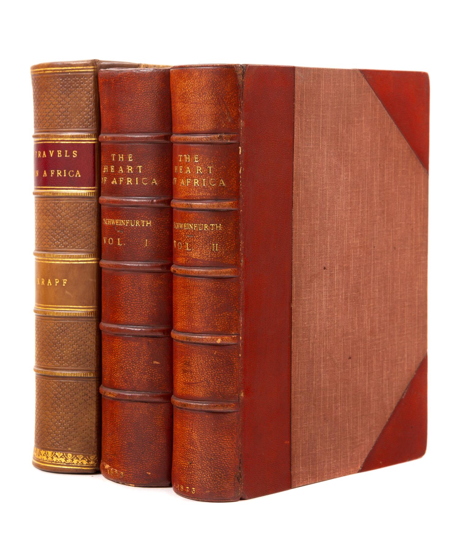 [AFRICAN EXPLORATION - GERMAN]. SCHWEINFURTH, Georg August (1836-1925). The Heart of Africa: Three Years' Travels and Adventures in the