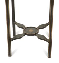 A Pair of Regency Style Tole Birdcages on Stands