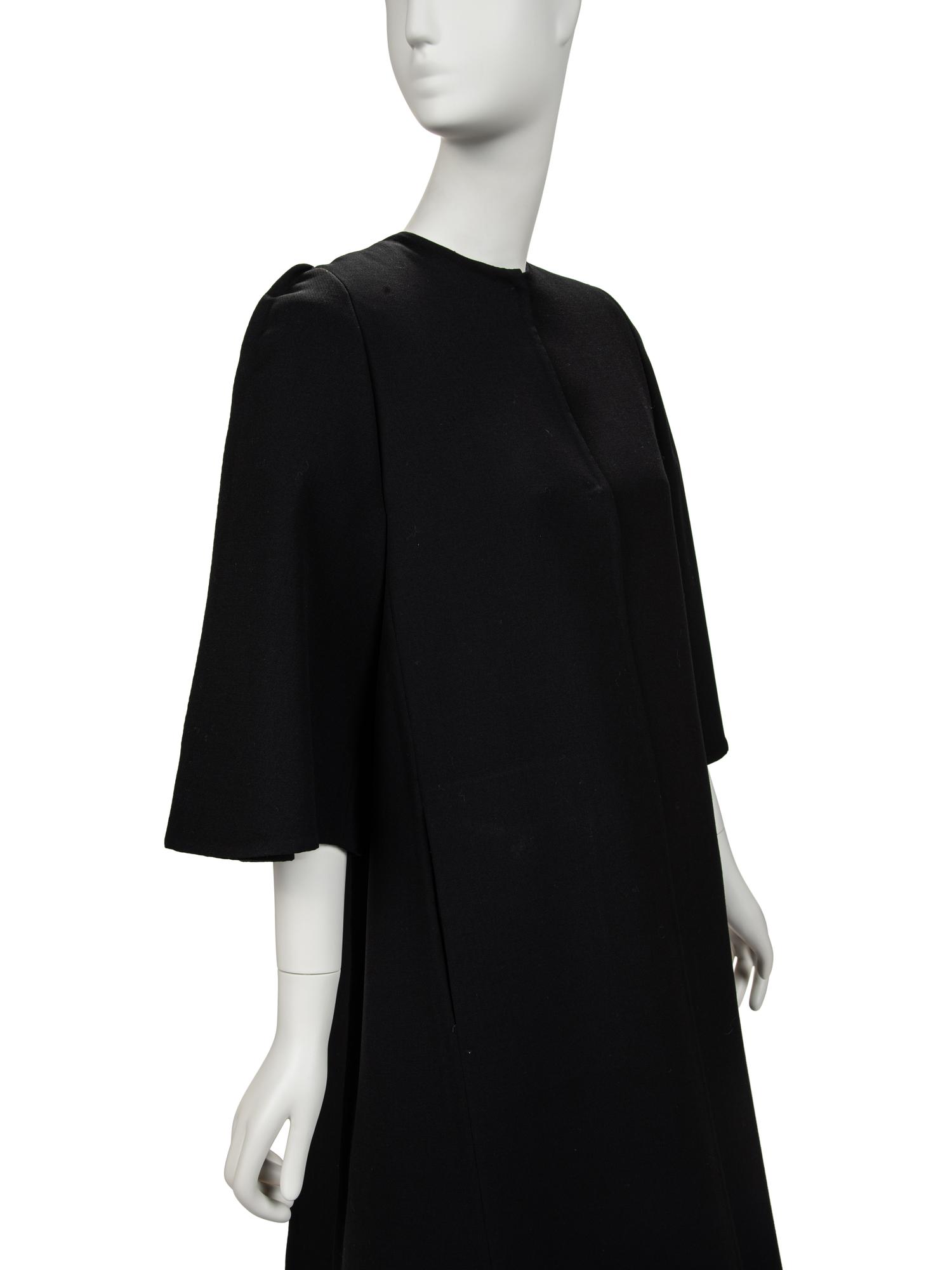 Three Pauline Trigère Items: Two Coats, One Dress, 1980s