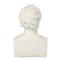 A Continental Bisque Bust of Johann Wolfgang von Goethe