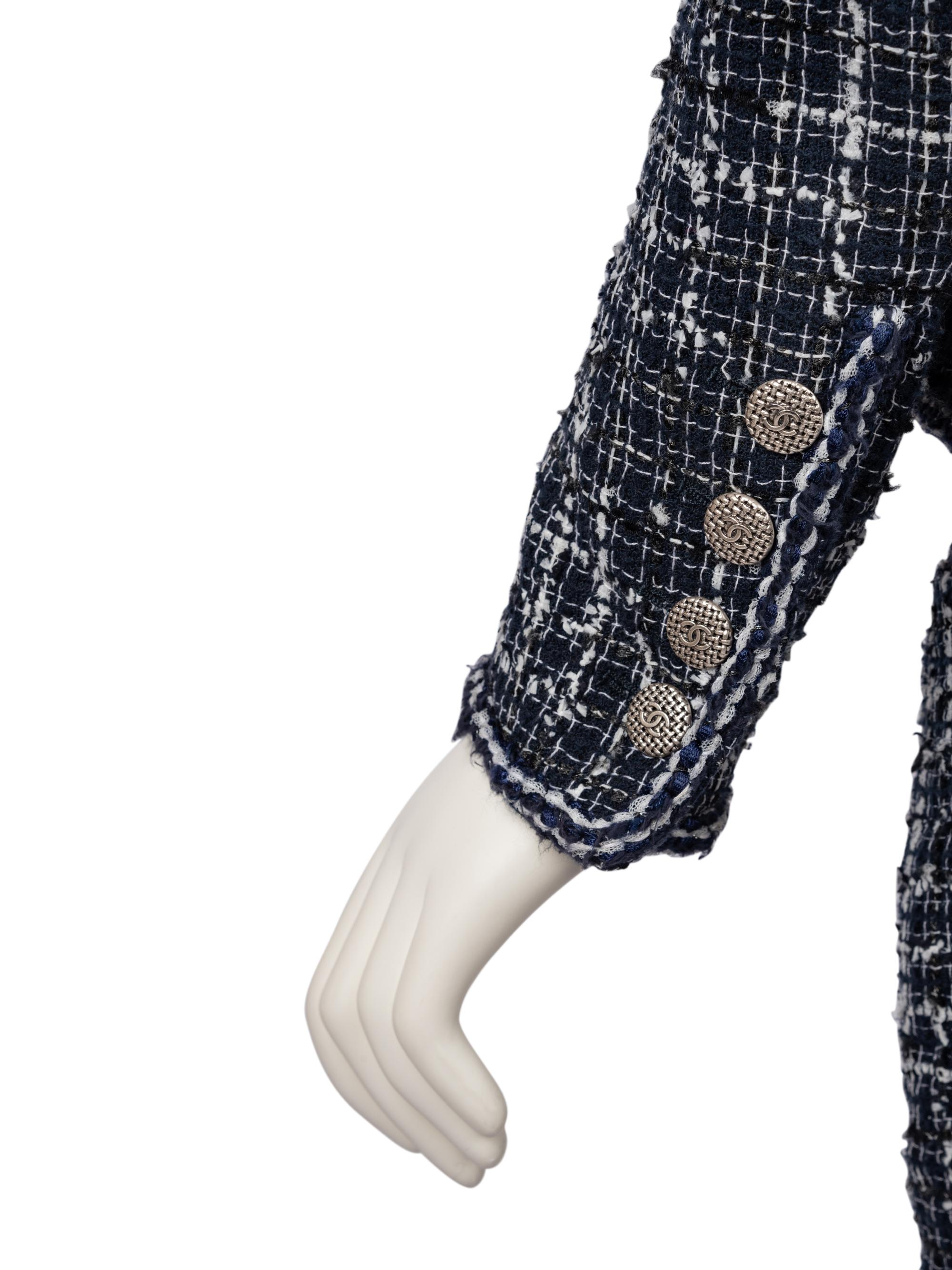 Chanel Blue and White Suit, 2010s