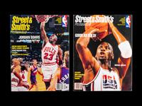 A Group of Michael Jordan Ephemera (Including First Sports Illustrated and 1988 Nike Poster),