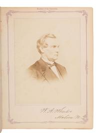[Americana] Photo Album of the Constitutional Convention of the State of New York in 1867
