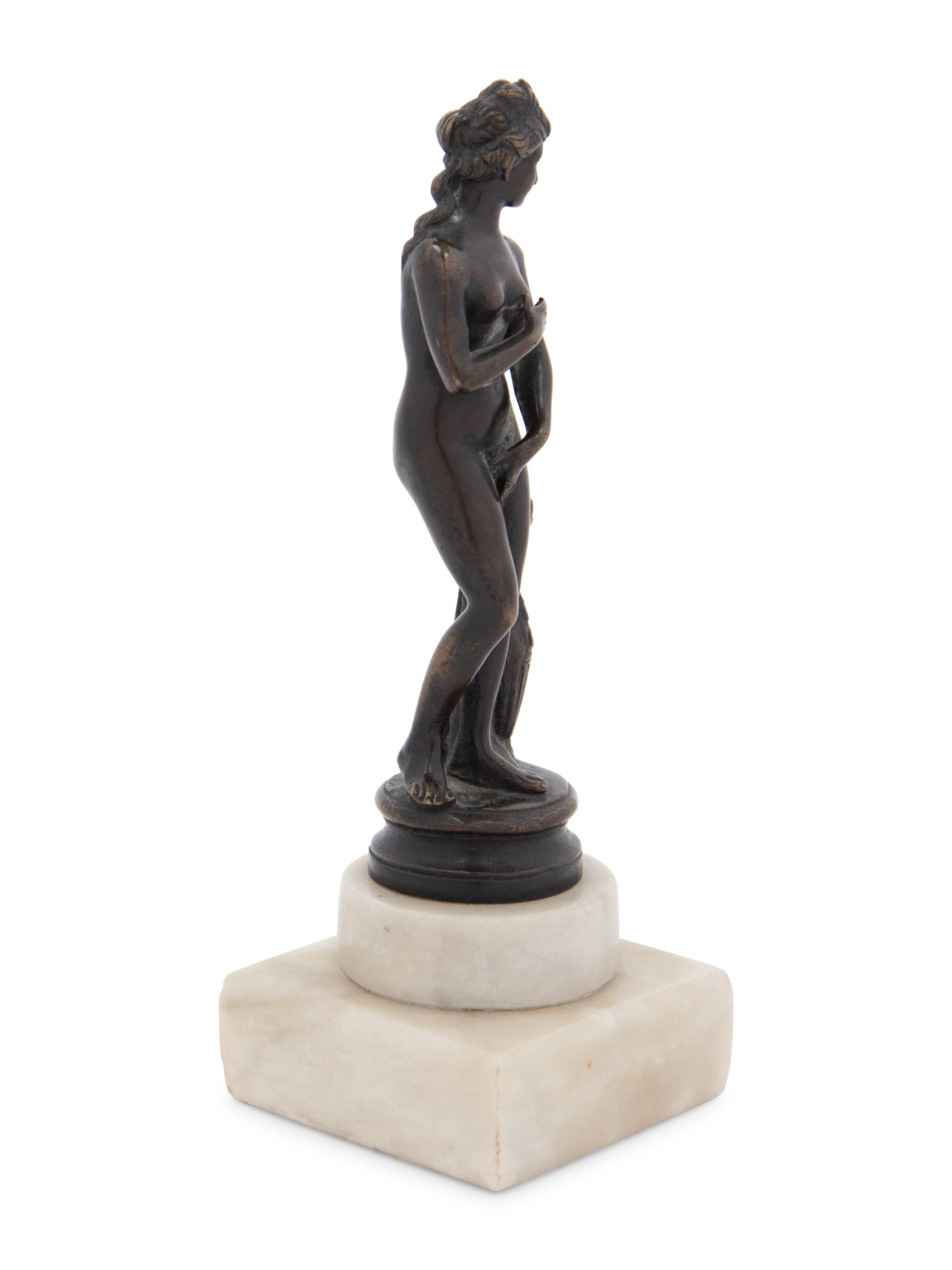An Italian Bronze Figure of Venus