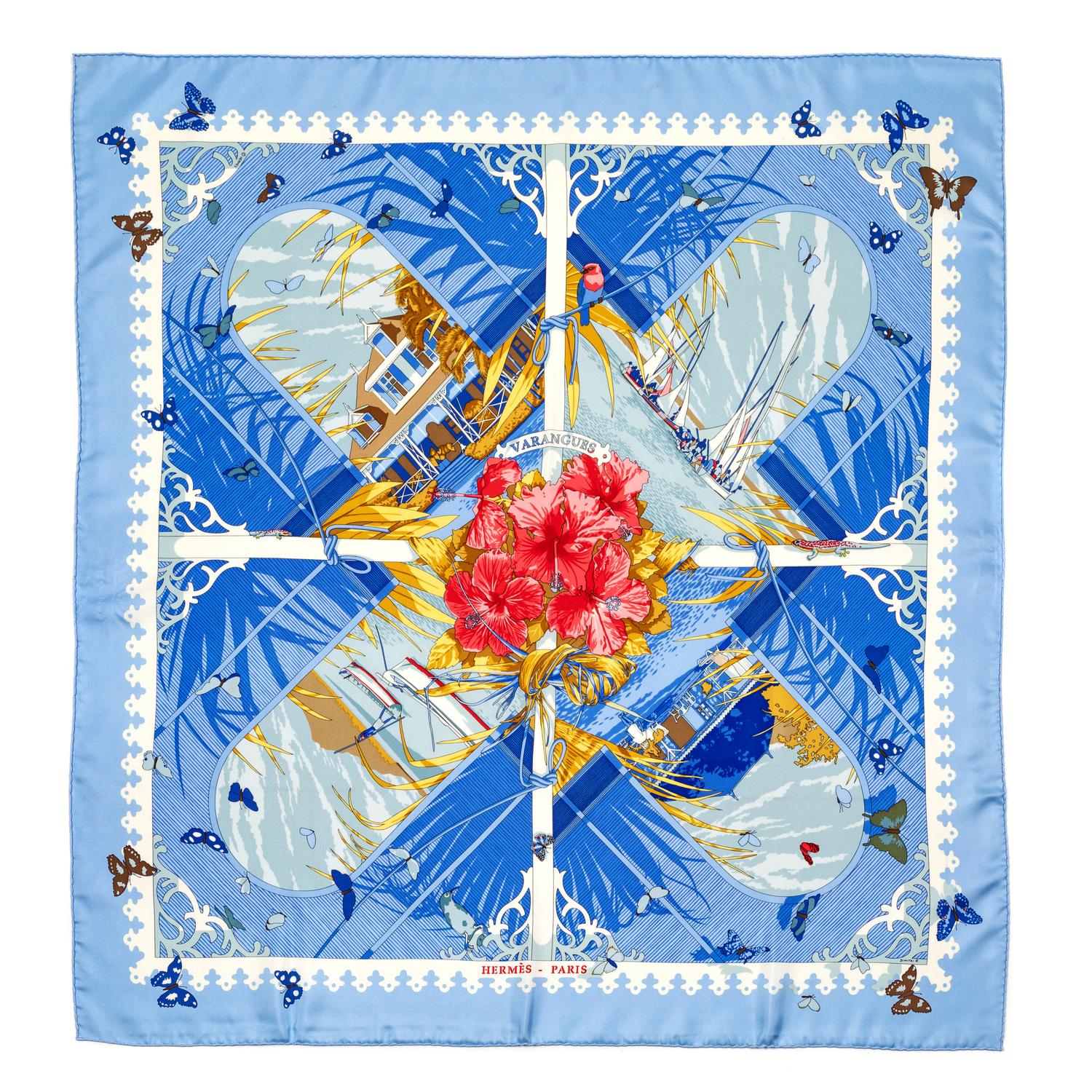Hermès 90cm Silk Scarf