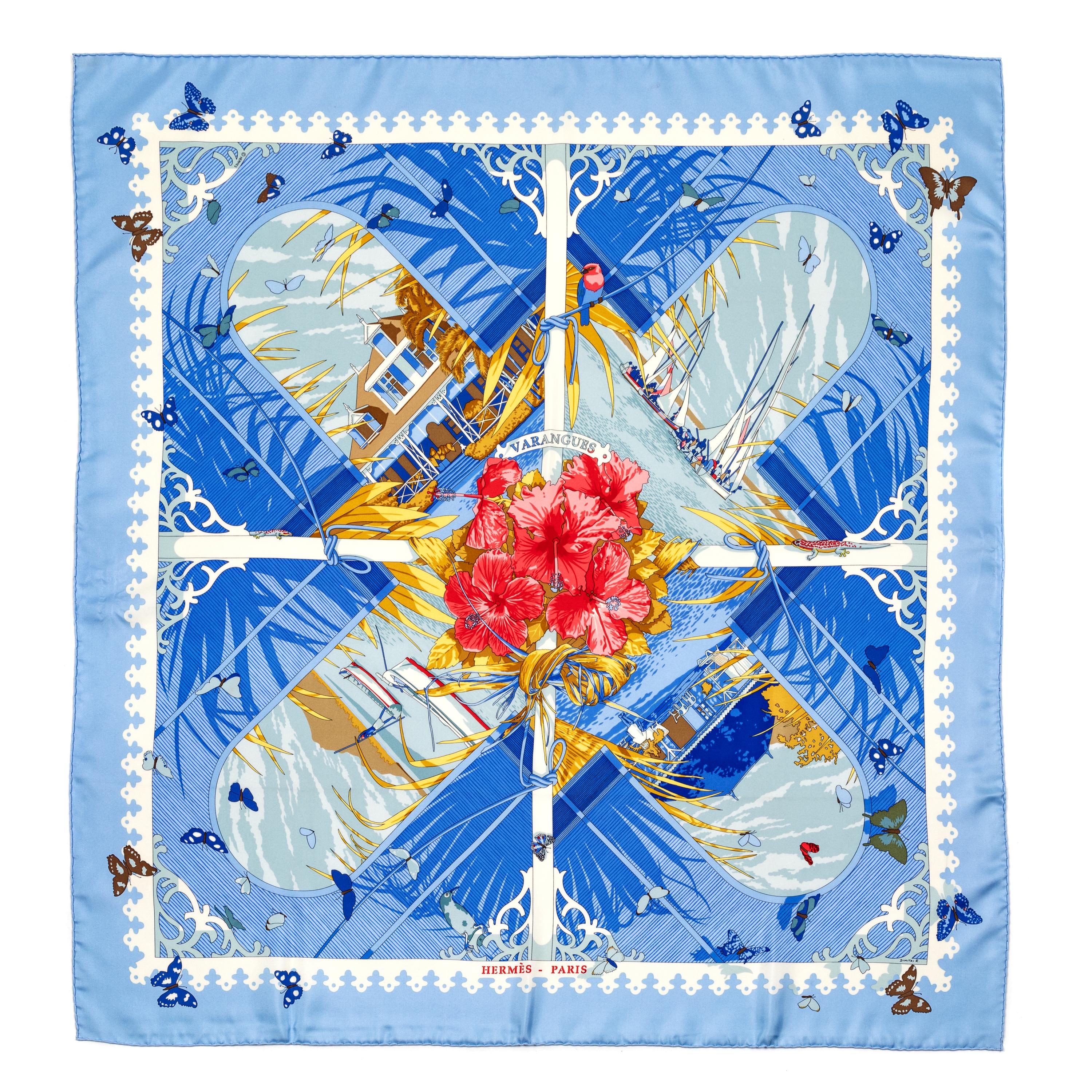 Hermès 90cm Silk Scarf