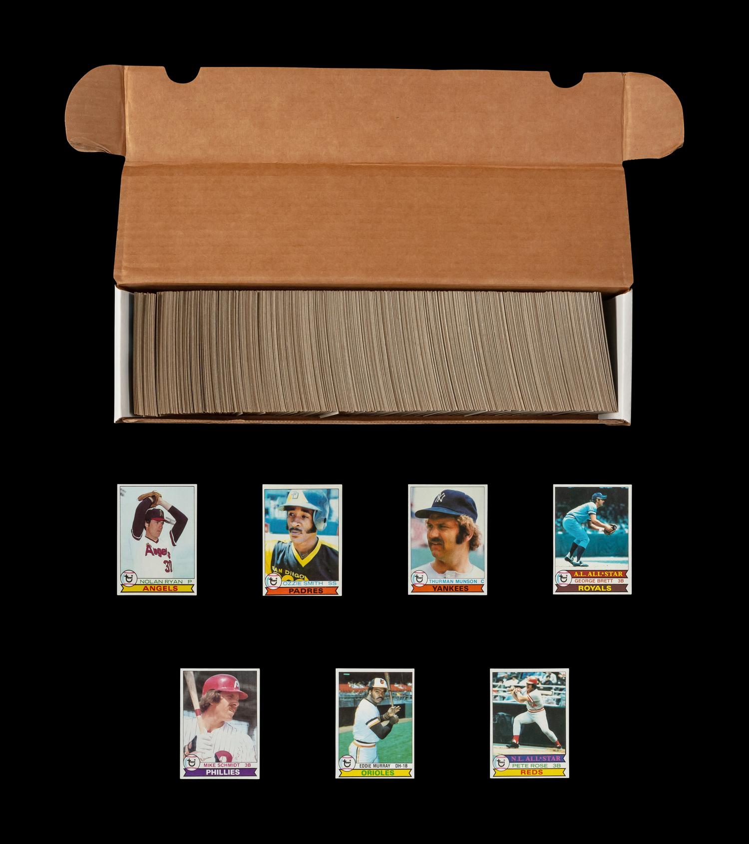 A Complete Set of 1979 Topps Baseball Cards (726/726)