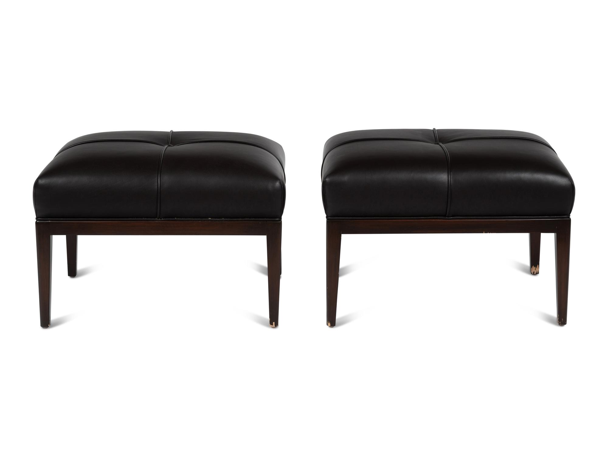 Pair of Ottomans