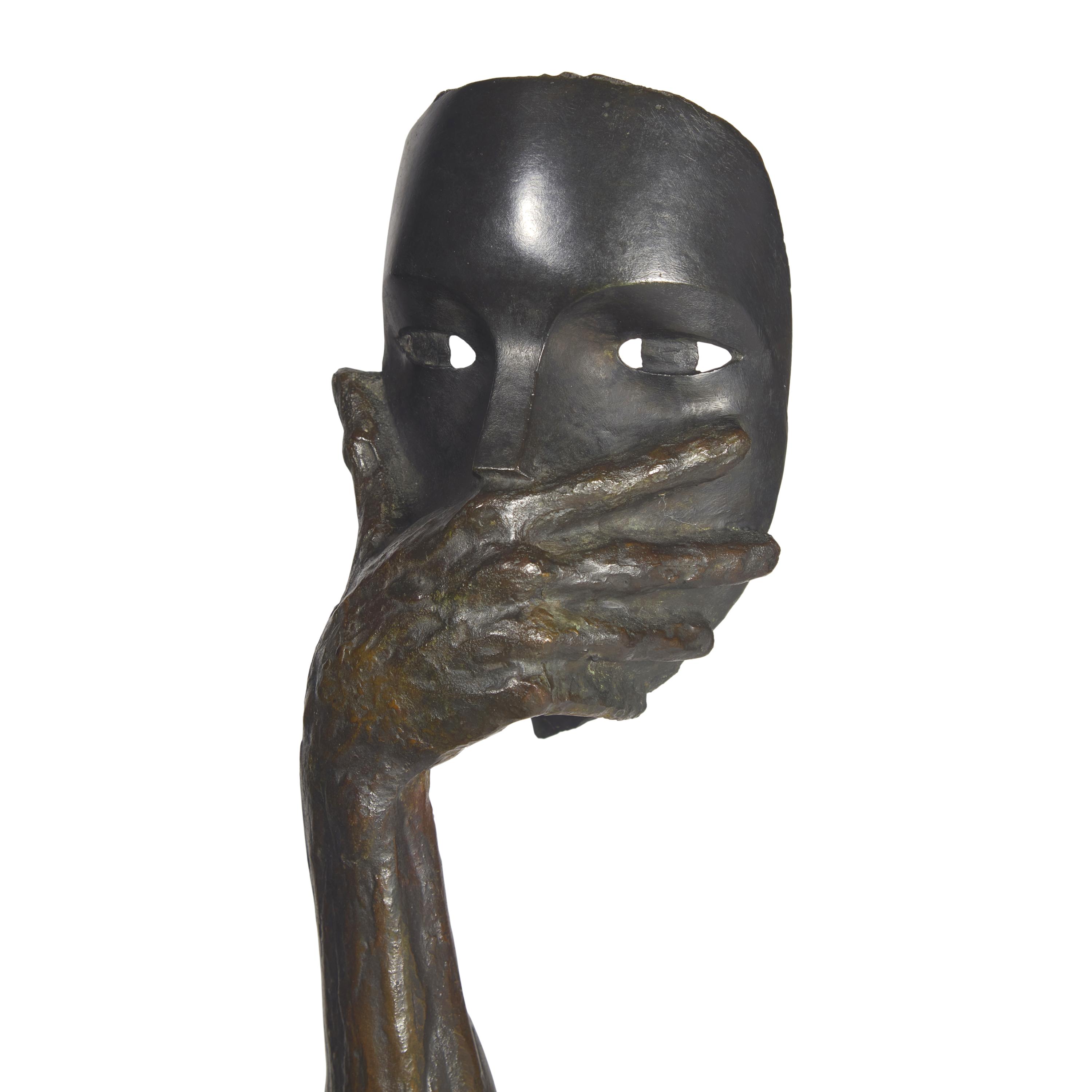 Joe Brown (American, 1909-1985) — Monument to Freedom of Expression, 1975