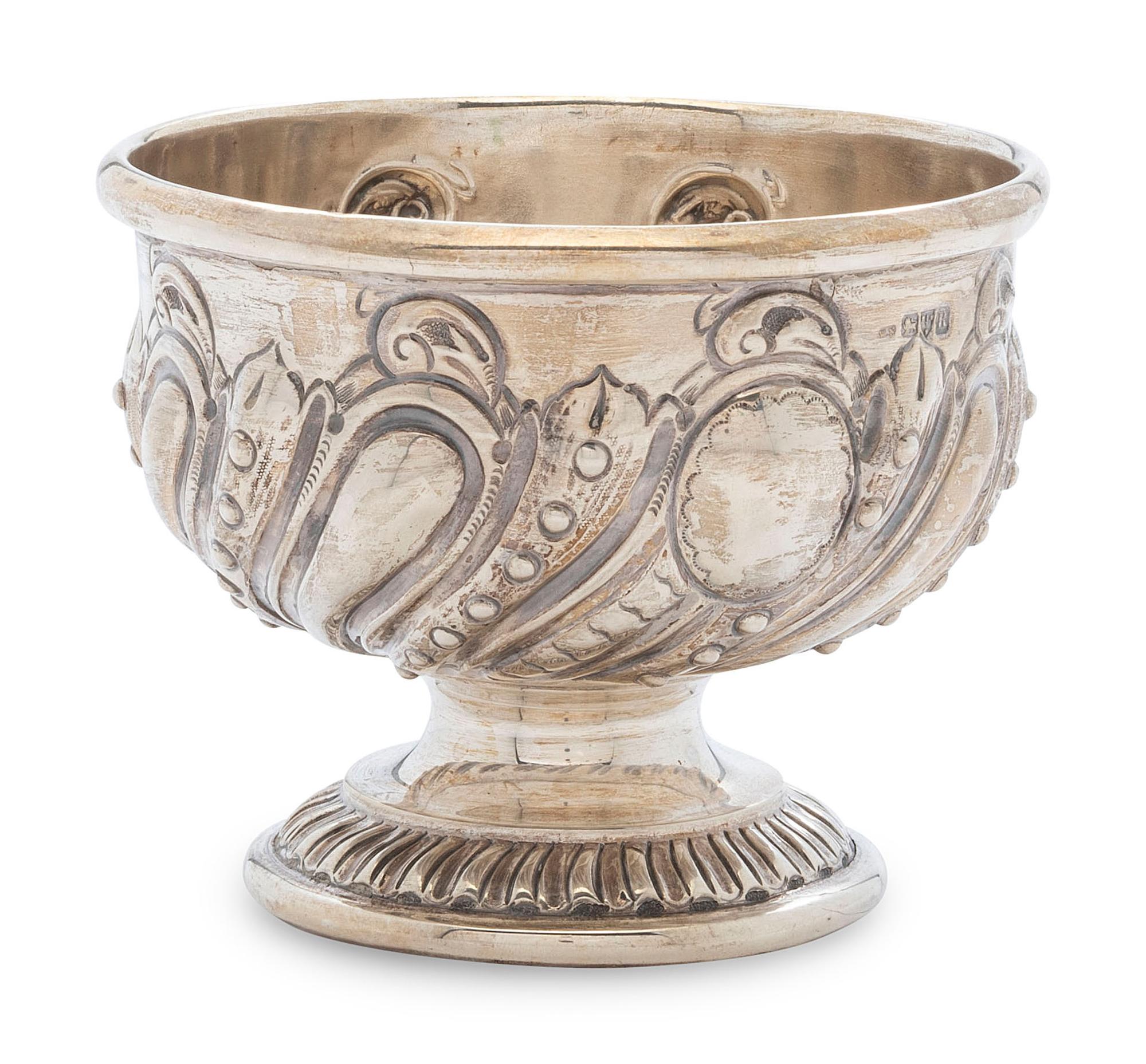 An English Silver Footed Cup
