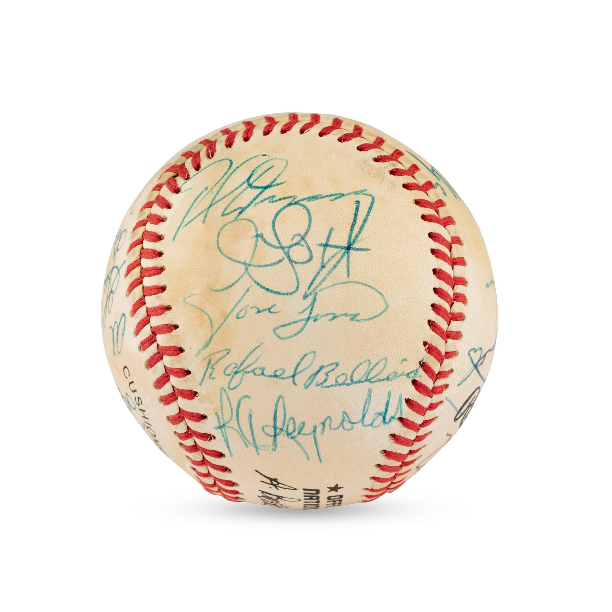 A 1988 Pittsburgh Pirates Team Signed Autograph Baseball