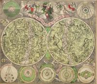 [Maps & Atlases] (Seutter, Matthias). Planisphaerium Coeleste. ..