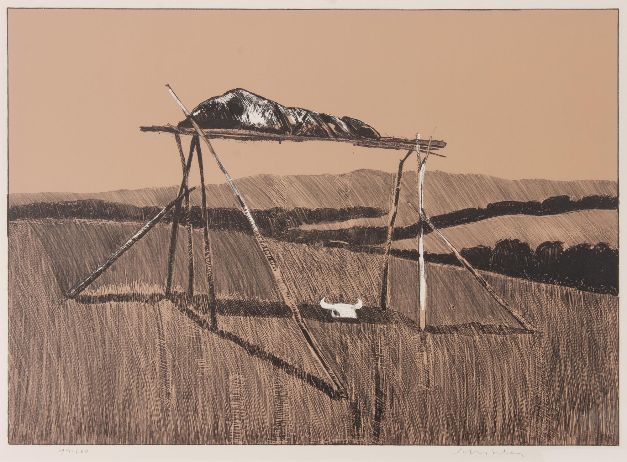 Burial at Mouse River , edition 49/100, 1979