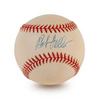 A Group of Four Bob Feller and Allie Reynolds Signed Autograph Baseballs (BAS Beckett Authentication Services Certified),