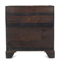 A George II Walnut Slant-Front Bureau