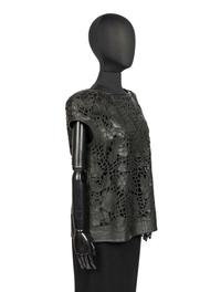 Valentino Leather Top, 1980s