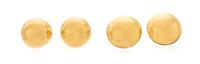 A Collection of Yellow Gold Earrings, 20.70 dwts.
