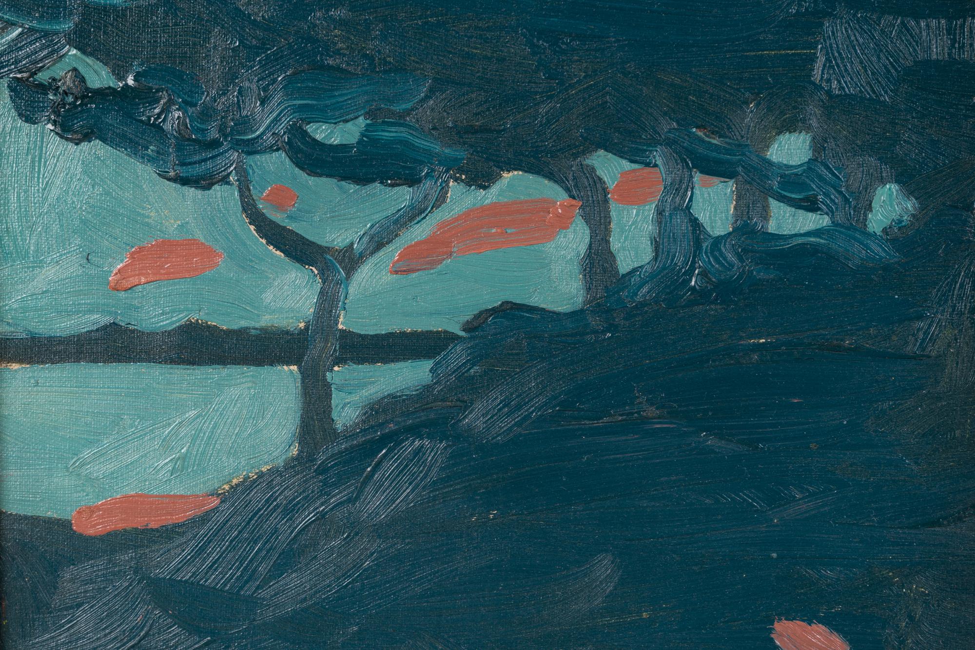 Coastal View at Night