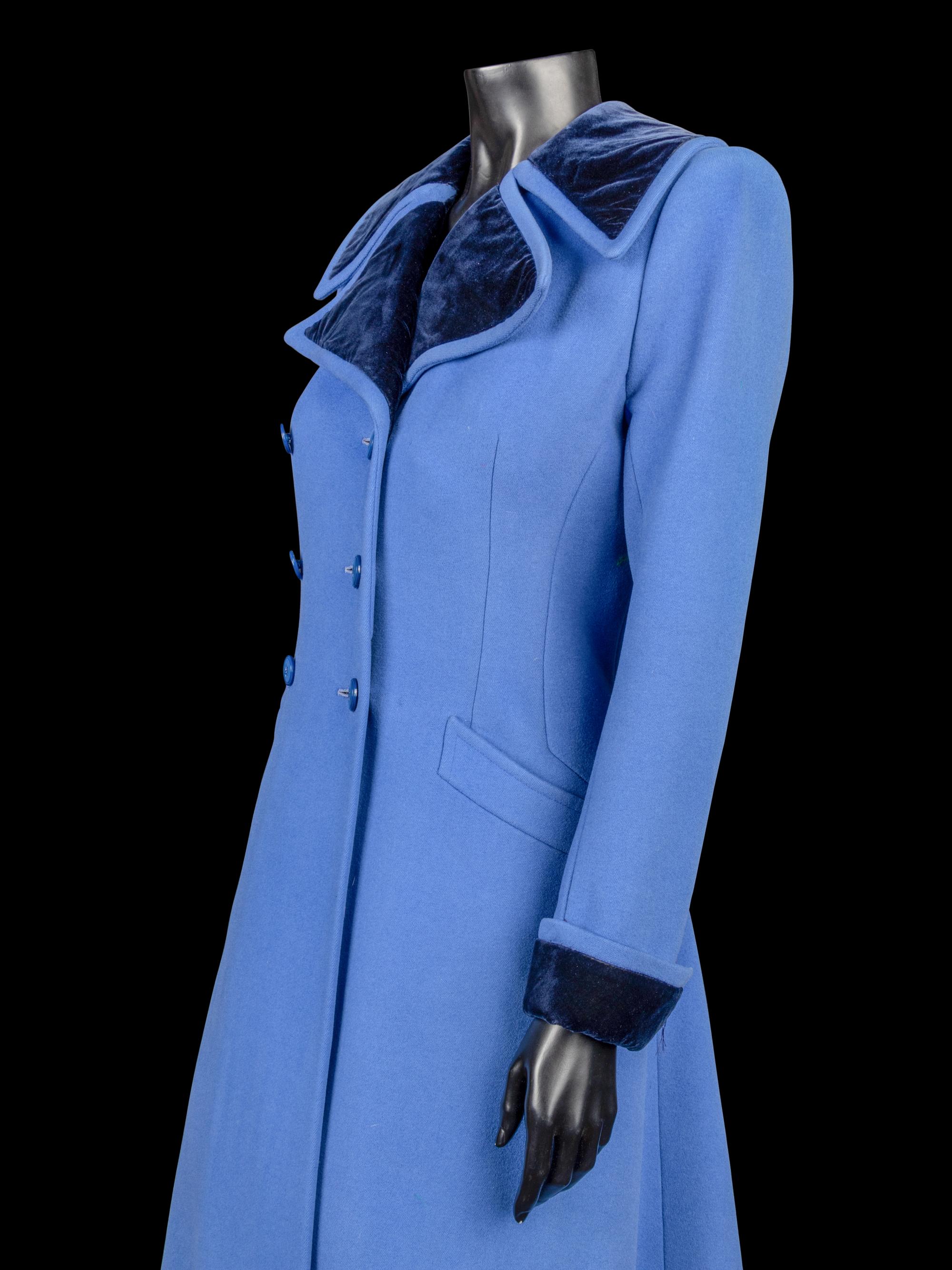 Yves Saint Laurent Haute Couture Coat From Ebony Fashion Fair, 1970s