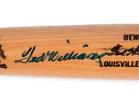 A Ted Williams Single Signed Autograph Louisville Slugger Bat (Beckett Authentication Services)