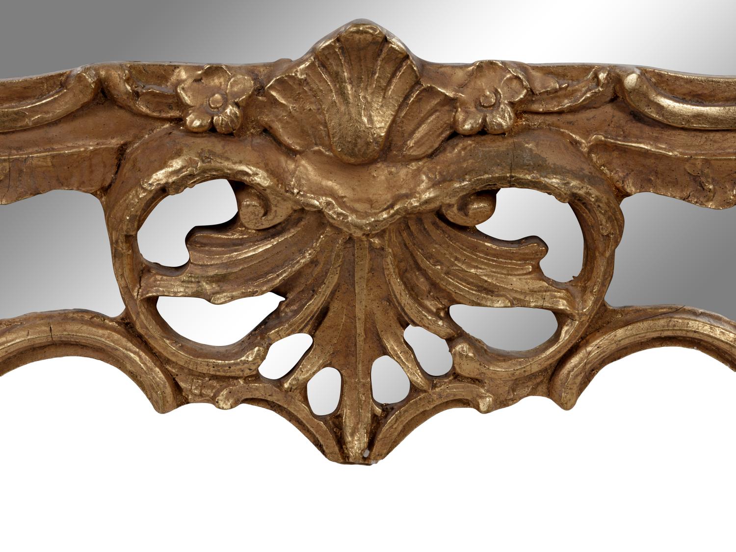 An Italian Giltwood Mirror