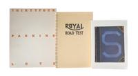 RUSCHA, ED. A group of three works.