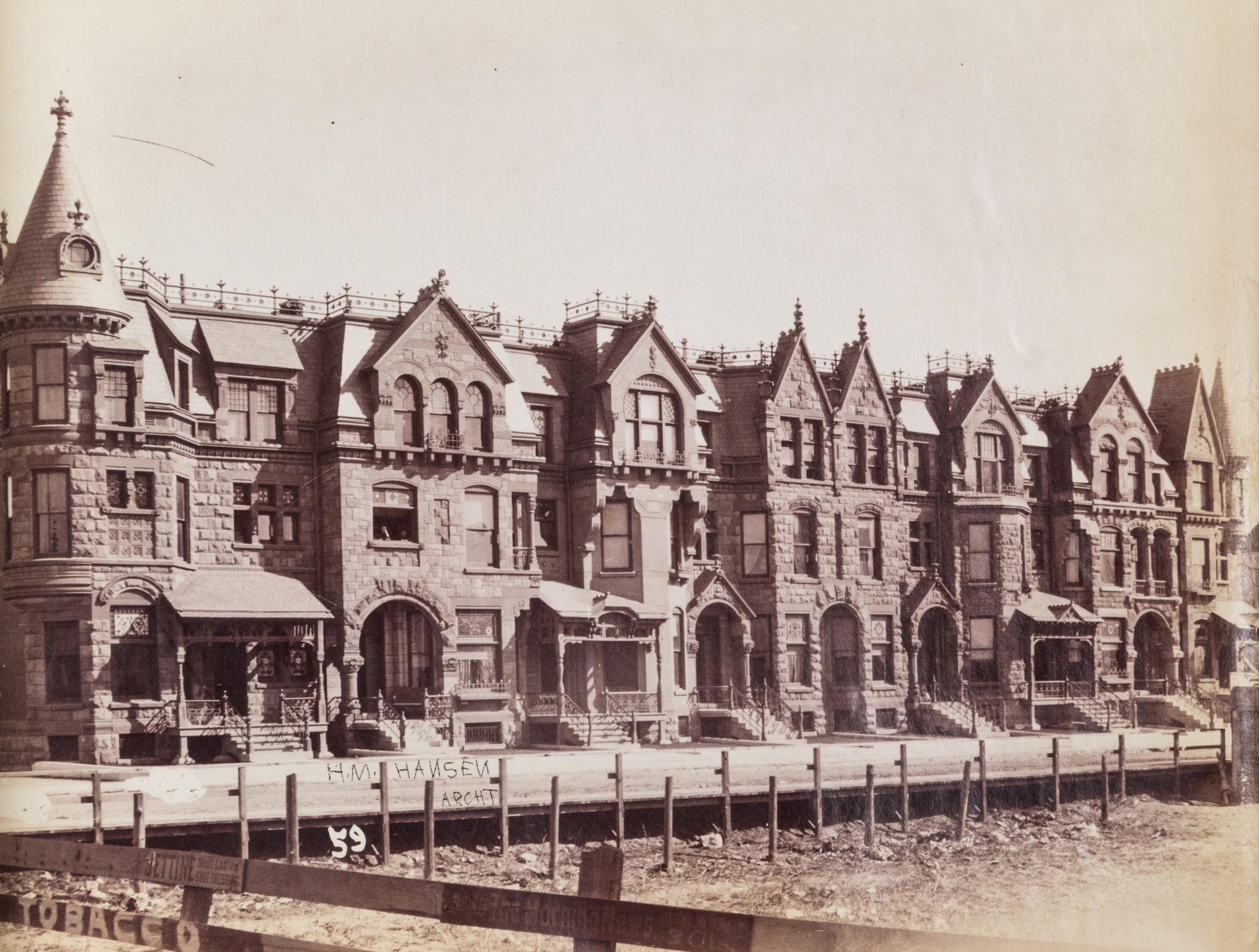 (CHICAGO) PHOTO ALBUM. Three photo albums with 229 linen-backed photos of Chicago and the Midwest.