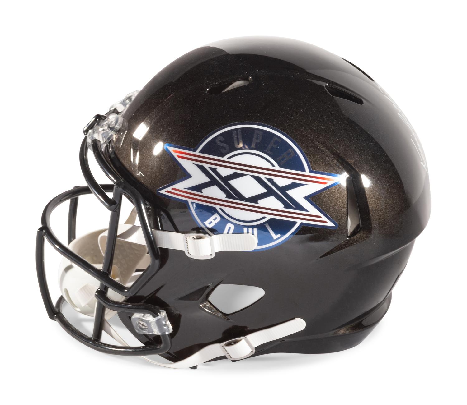 A Multi Signed Chicago Bears Black Chrome Super Bowl XX Full Size Helmet Including Mike Ditka, Mike Singeltary, Dan Hampton and More