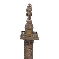 A Grand Tour Bronze Model of the Vendôme Column